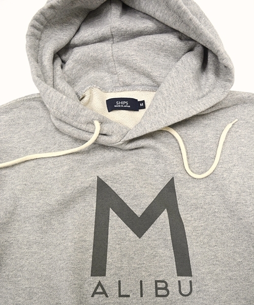 SHIPS（シップス）の「SHIPS AUTHENTIC: スウェット フード プルオーバー パーカー■（スウェット・メンズ・グレー/ネイビー/ナチュラル/ブルー・SMALL/MEDIUM/LARGE）」の19枚目の写真