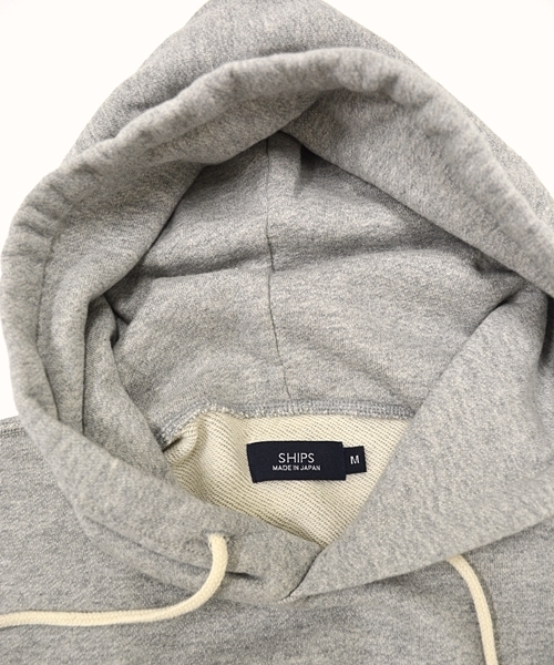 SHIPS（シップス）の「SHIPS AUTHENTIC: スウェット フード プルオーバー パーカー■（スウェット・メンズ・グレー/ネイビー/ナチュラル/ブルー・SMALL/MEDIUM/LARGE）」の20枚目の写真