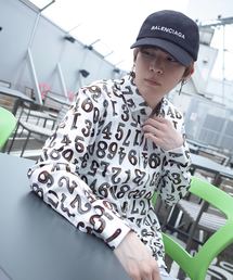 X906 ASST HOLIDAY LS SHIRTS/総柄ホリデーシャツ