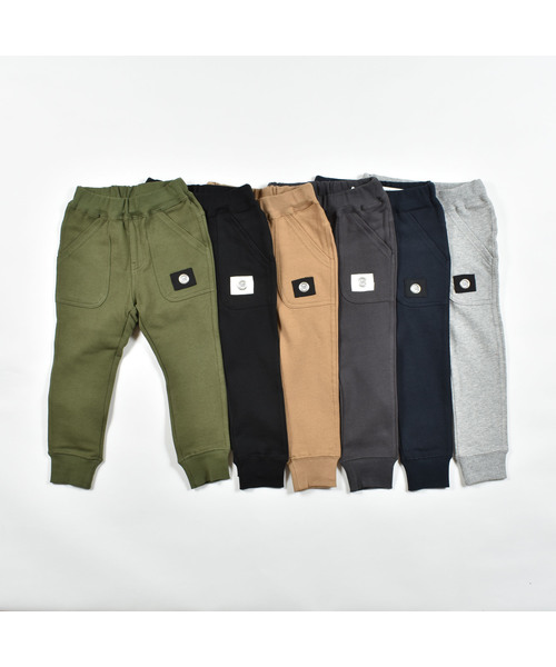 ZERO standerd(ゼロスタンダード)の「ゼロスタンダード リブロングパンツ(スウェットパンツ・キッズ・チャコールグレー/ブラック/ネイビー/ブラウン/グリーン/杢グレー/ダークブラウン/ダークグリーン/グレー系その他2・80cm/90cm/95cm/110cm/100cm/120cm/130cm/140cm/150cm/160cm)」の13枚目の写真