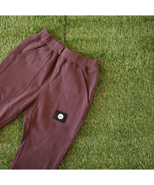 ZERO standerd(ゼロスタンダード)の「ゼロスタンダード リブロングパンツ(スウェットパンツ・キッズ・チャコールグレー/ブラック/ネイビー/ブラウン/グリーン/杢グレー/ダークブラウン/ダークグリーン/グレー系その他2・80cm/90cm/95cm/110cm/100cm/120cm/130cm/140cm/150cm/160cm)」の18枚目の写真