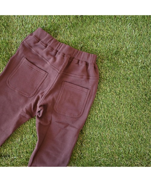 ZERO standerd(ゼロスタンダード)の「ゼロスタンダード リブロングパンツ(スウェットパンツ・キッズ・チャコールグレー/ブラック/ネイビー/ブラウン/グリーン/杢グレー/ダークブラウン/ダークグリーン/グレー系その他2・80cm/90cm/95cm/110cm/100cm/120cm/130cm/140cm/150cm/160cm)」の19枚目の写真