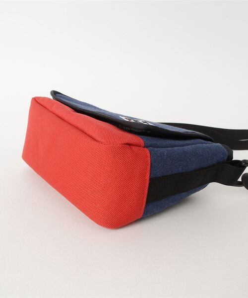 CHUMS(チャムス)の「【CHUMS】Small Camera Shoulder Sweat Nylon(ショルダーバッグ・メンズ・ブラック/ネイビー/その他/ヘザーグレー/カモフラージュ/サックスブルー/ブラック×ホワイト・FREE)」の8枚目の写真