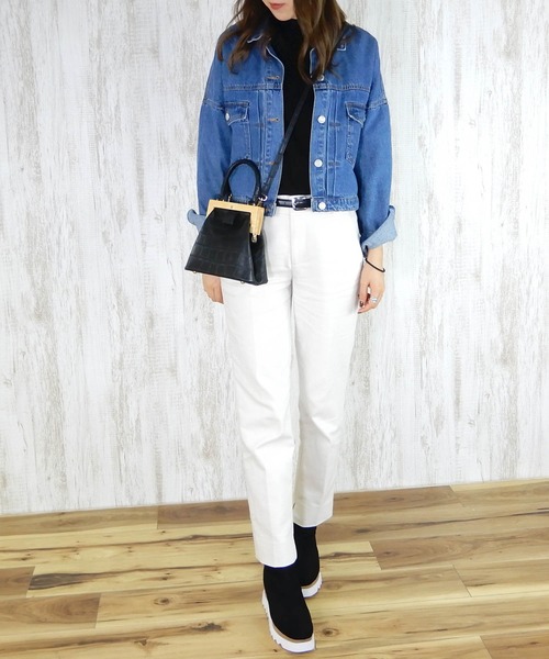 minia（ミニア）の「プラットフォームソックスミドルブーツ [ minia ]（ブーツ・レディース・ブラック/ベージュ/ブラック系その他・LL/S/M/L）」の16枚目の写真