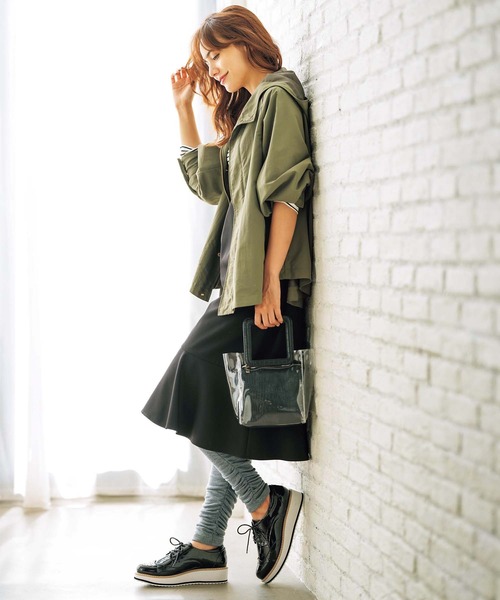 GeeRA（ジーラ）の「オックスフォード厚底靴（スニーカー・レディース・ホワイト/ブラック/シルバー/ブラウン/ブラック系その他・MEDIUM/LARGE/X-LARGE/SMALL）」の10枚目の写真