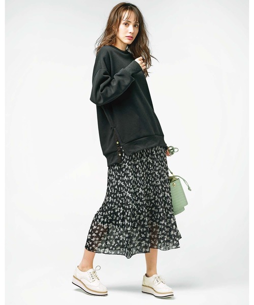 GeeRA（ジーラ）の「オックスフォード厚底靴（スニーカー・レディース・ホワイト/ブラック/シルバー/ブラウン/ブラック系その他・MEDIUM/LARGE/X-LARGE/SMALL）」の17枚目の写真