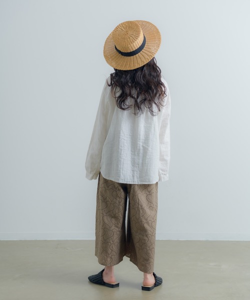 Libra Cue(リブラ キュー)の「Libra コットンガーゼレースブラウス(シャツ/ブラウス・レディース・ホワイト・FREE)」の18枚目の写真