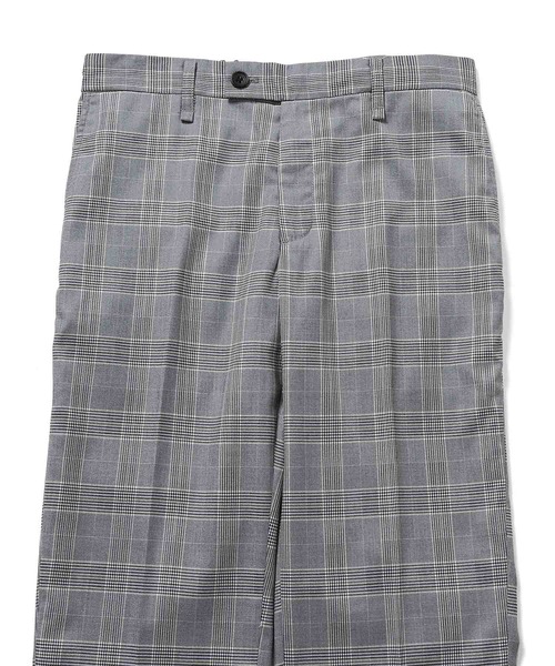 JUNRED（ジュンレッド）の「クラシックグレンチェックスリムパンツ（スラックス・メンズ・ブラウン/グレー・LL/S/M/L）」の15枚目の写真