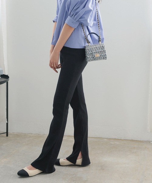 STUDIO ORIBE [スタジオオリベ] FW RIB PANTS [秋冬素材の