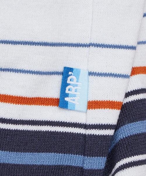 Steven Alan（スティーブンアラン）の「＜ARPENTEUR × Steven Alan＞ MATCH LSL/Tシャツ（Tシャツ/カットソー・メンズ・ホワイト/ベージュ/ネイビー・MEDIUM/LARGE）」の8枚目の写真