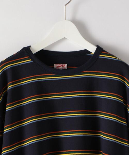 Steven Alan（スティーブンアラン）の「＜ARPENTEUR × Steven Alan＞ MATCH LSL/Tシャツ（Tシャツ/カットソー・メンズ・ホワイト/ベージュ/ネイビー・MEDIUM/LARGE）」の17枚目の写真