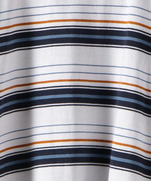 Steven Alan（スティーブンアラン）の「＜ARPENTEUR × Steven Alan＞ MATCH LSL/Tシャツ（Tシャツ/カットソー・メンズ・ホワイト/ベージュ/ネイビー・MEDIUM/LARGE）」の12枚目の写真