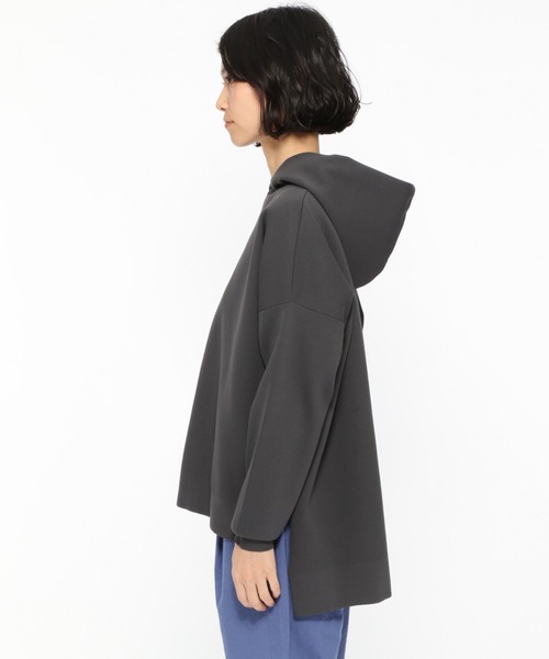 LAKOLE（ラコレ）の「ミラノリブニットフーディー / LAKOLE（パーカー・レディース・ベージュ/オフホワイト/ライトブラウン/スモーク・SMALL/MEDIUM）」の20枚目の写真