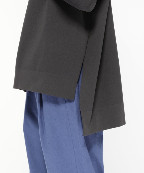 LAKOLE（ラコレ）の「ミラノリブニットフーディー / LAKOLE（パーカー・レディース・ベージュ/オフホワイト/ライトブラウン/スモーク・SMALL/MEDIUM）」の13枚目の写真