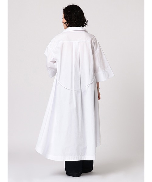 びすびす♡ 新品♡ ETRE TOKYO テントラインシャツワンピース 新品♡ ETRE TOKYO テントラインシャツワンピース
