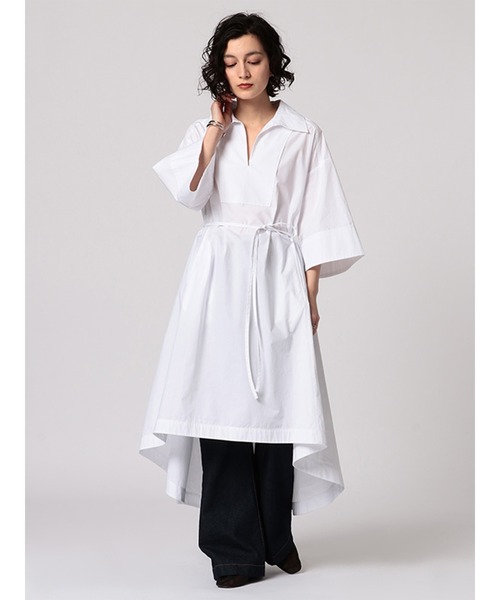 びすびす♡ 新品♡ ETRE TOKYO テントラインシャツワンピース 新品♡ ETRE TOKYO テントラインシャツワンピース