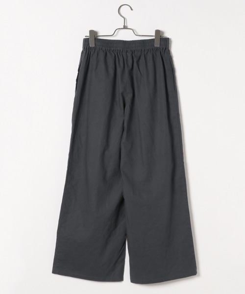 LAKOLE（ラコレ）の「コットンリネンイージーストレートパンツ / LAKOLE（その他パンツ・レディース・オレンジ/スミクロ/モカ/ライトカーキ・SMALL/MEDIUM）」の5枚目の写真