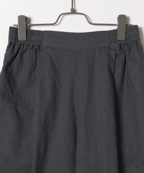 LAKOLE（ラコレ）の「コットンリネンイージーストレートパンツ / LAKOLE（その他パンツ・レディース・オレンジ/スミクロ/モカ/ライトカーキ・SMALL/MEDIUM）」の6枚目の写真