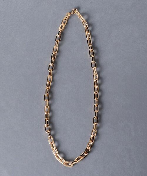 UNITED ARROWS(ユナイテッドアローズ)の「UWCS VLM チェーン ネックレス(ネックレス・レディース・ゴールド/シルバー・FREE)」の4枚目の写真