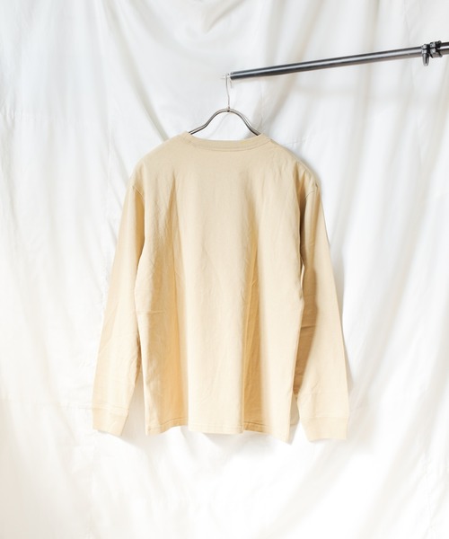 Naked Rust and other POEMS(ネイキッドラストアンドアザーポエムス)の「《Naked Rust and other POEMS》手書きプリント 長袖カットソー(Tシャツ/カットソー・レディース・ブラック/ホワイト/ベージュ・LARGE/MEDIUM)」の8枚目の写真