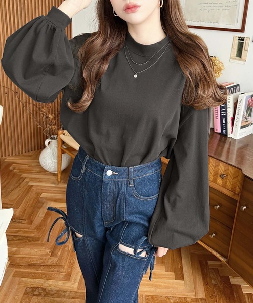 セール】【累計販売枚数4万枚突破！】綿100％無地＆ボーダー モック