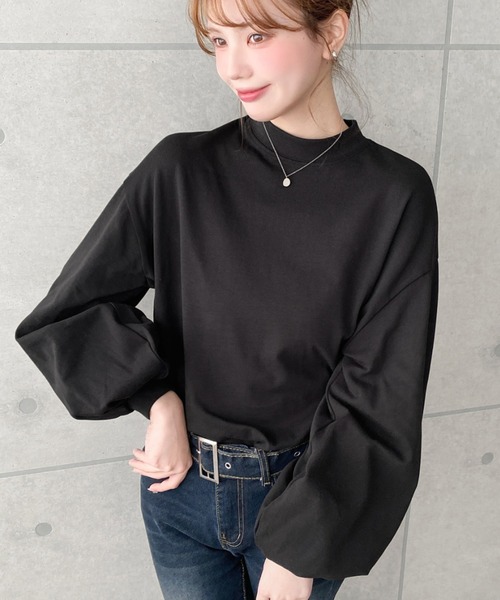 セール】【累計販売枚数4万枚突破！】綿100％無地＆ボーダー モック