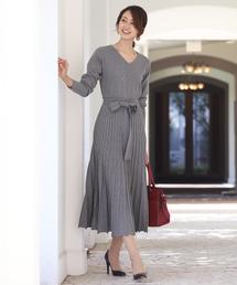 セール Tiaclasse ティアクラッセのワンピース グレー 灰色系 通販 Zozotown