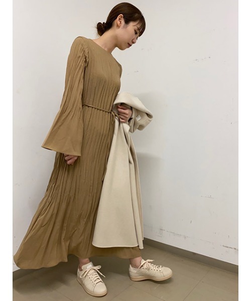 最大半額の Emmi Emmi エミ のワンピース Atelier Atelier ワンピース ドレス Reflaxワッシャーop ワンピース Emmi エミ のファッション ワンピース