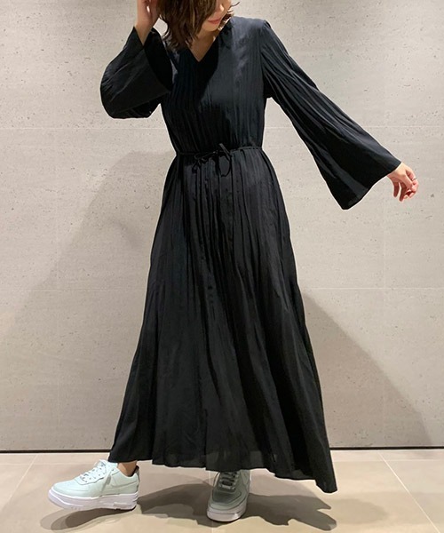 最大半額の Emmi Emmi エミ のワンピース Atelier Atelier ワンピース ドレス Reflaxワッシャーop ワンピース Emmi エミ のファッション ワンピース