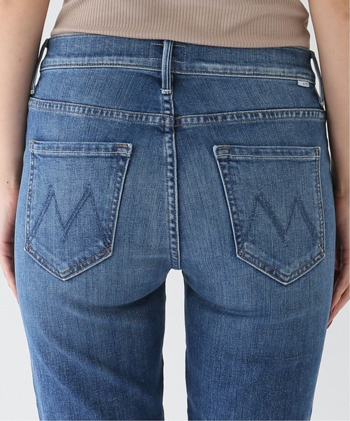 パンツ [Deuxieme Classe] MOTHER INSIDER CROP セール】【MOTHER/マザー】 FADED BLACK INSIDER CROP（デニム