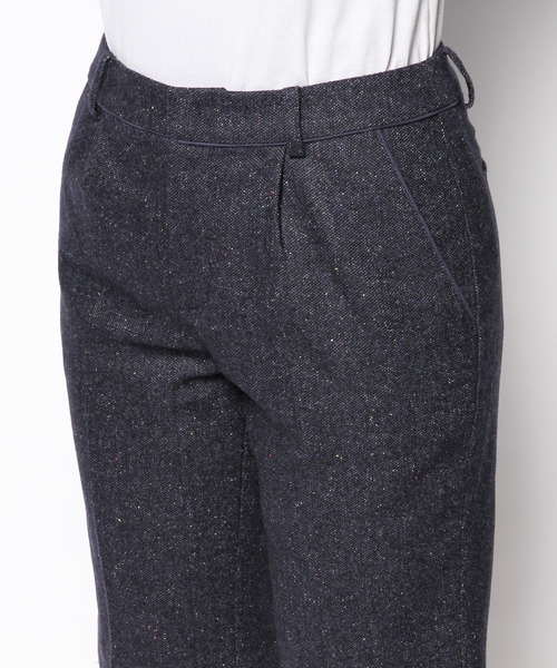 組曲（クミキョク）の「カラーネップツイードパンツ（その他パンツ・レディース・グレー系/ブルー系・3/2/1）」の7枚目の写真