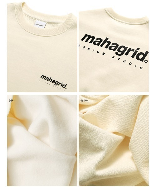 mahagrid/マハグリッド』ORIGIN LOGO CREWNECK/オリジンロゴ