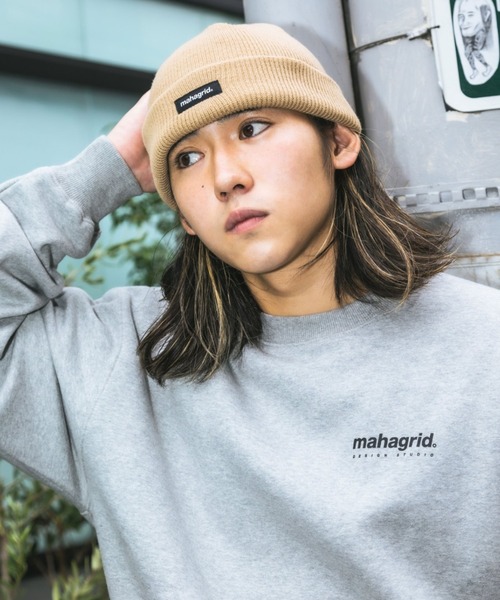mahagrid/マハグリッド』ORIGIN LOGO CREWNECK/オリジンロゴ