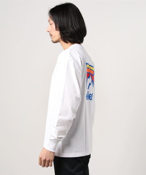 ELEMENT(エレメント)の「ELEMNT/エレメント ビックシルエット プリントロンT BB021-059(Tシャツ/カットソー・メンズ・ホワイト/ベージュ/ブラック・XL/M/L)」の11枚目の写真