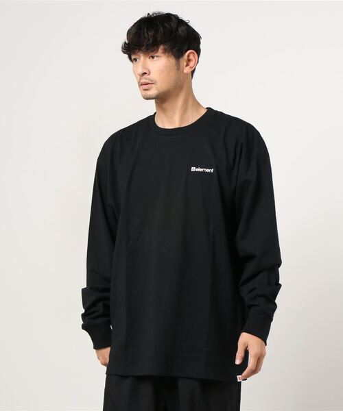 ELEMENT(エレメント)の「ELEMNT/エレメント ビックシルエット プリントロンT BB021-059(Tシャツ/カットソー・メンズ・ホワイト/ベージュ/ブラック・XL/M/L)」の13枚目の写真