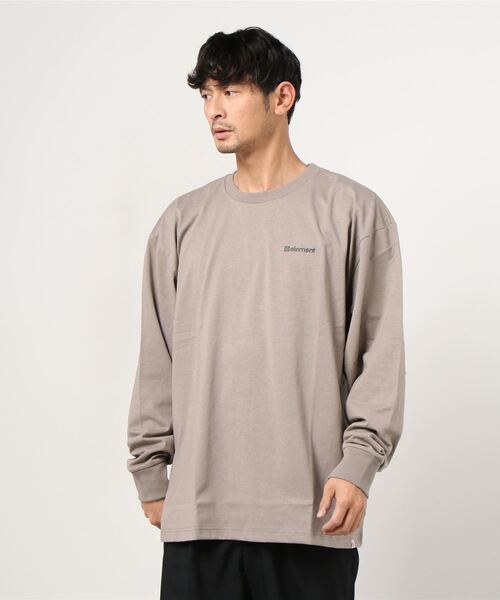 ELEMENT(エレメント)の「ELEMNT/エレメント ビックシルエット プリントロンT BB021-059(Tシャツ/カットソー・メンズ・ホワイト/ベージュ/ブラック・XL/M/L)」の14枚目の写真
