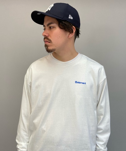 ELEMENT(エレメント)の「ELEMNT/エレメント ビックシルエット プリントロンT BB021-059(Tシャツ/カットソー・メンズ・ホワイト/ベージュ/ブラック・XL/M/L)」の17枚目の写真