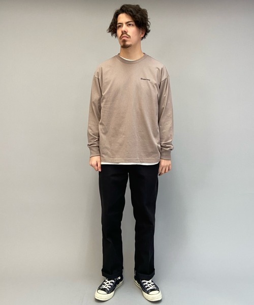 ELEMENT(エレメント)の「ELEMNT/エレメント ビックシルエット プリントロンT BB021-059(Tシャツ/カットソー・メンズ・ホワイト/ベージュ/ブラック・XL/M/L)」の4枚目の写真