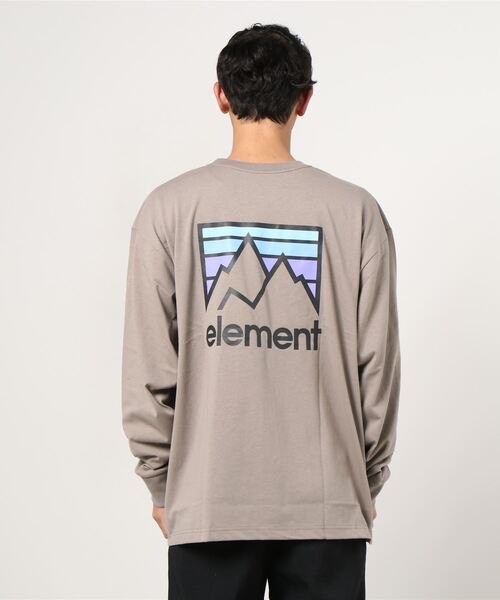 ELEMENT(エレメント)の「ELEMNT/エレメント ビックシルエット プリントロンT BB021-059(Tシャツ/カットソー・メンズ・ホワイト/ベージュ/ブラック・XL/M/L)」の10枚目の写真