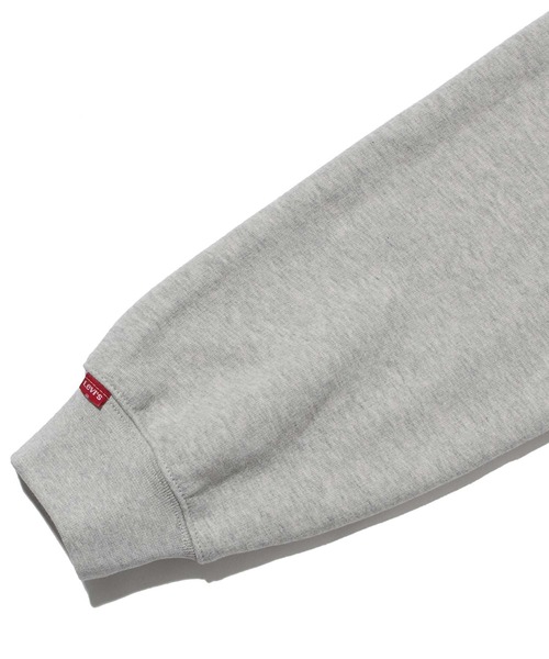 Levi's（リーバイス）の「Levi's/リーバイス WEAR IN WEAR OUT RED TAB スウェットフーディー LIGHT MIST HEATHER（パーカー・メンズ・マルチ・M/L/S/XL）」の4枚目の写真