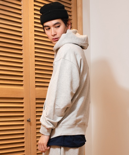 Levi's（リーバイス）の「Levi's/リーバイス WEAR IN WEAR OUT RED TAB スウェットフーディー LIGHT MIST HEATHER（パーカー・メンズ・マルチ・M/L/S/XL）」の9枚目の写真