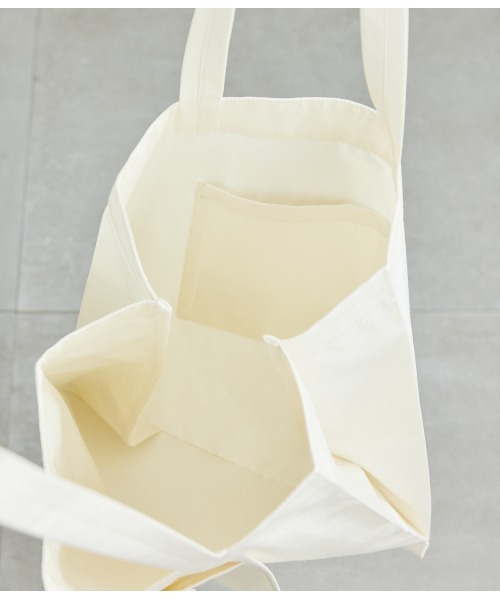 SIPULI（シプリ）の「Ventile Water Repellent トートバッグ（トートバッグ・レディース・ホワイト/ベージュ・フリー）」の3枚目の写真