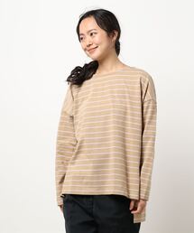 バックファスナーボーダープルオーバー