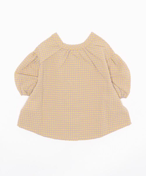 RAGMART（ラグマート）の「ギャザーブラウス（シャツ/ブラウス・キッズ・レッド/イエロー/ベージュ・95cm/90cm/80ｃｍ）」の12枚目の写真