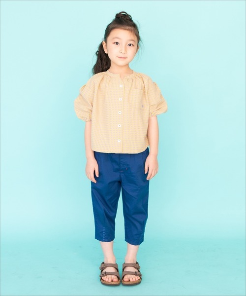 RAGMART（ラグマート）の「ギャザーブラウス（シャツ/ブラウス・キッズ・レッド/イエロー/ベージュ・95cm/90cm/80ｃｍ）」の5枚目の写真