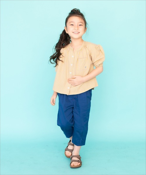 RAGMART（ラグマート）の「ギャザーブラウス（シャツ/ブラウス・キッズ・レッド/イエロー/ベージュ・95cm/90cm/80ｃｍ）」の6枚目の写真