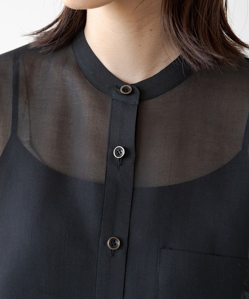 LOUNGEDRESS(ラウンジドレス)の「シアーフレンチブラウス(シャツ/ブラウス・レディース・ブラック/イエロー・FREE)」の21枚目の写真