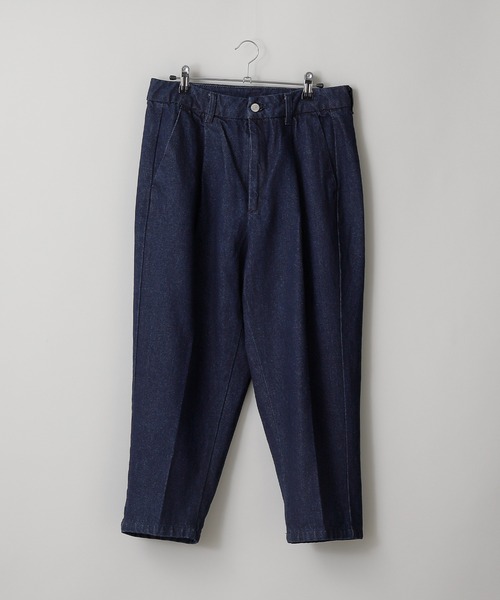 anown(アノン)の「ワイドクロップドデニムパンツ【ファッションインフルエンサー しゅんたろー×anown 限定コラボ】(デニムパンツ・メンズ・ライトブルー/ブルー・M/L)」の13枚目の写真