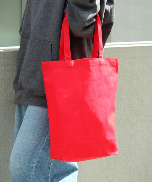 United Athle（ユナイテッドアスレ）の「【UNITED ATHLE】ユナイテッドアスレ ヘビーコットンキャンバストートバッグ Mサイズ 1460（トートバッグ・レディース・ブラック/ベージュ系1/ナチュラル/ネイビー/ベージュ系3/ベージュ系2/ライトグレー/ベージュ系4/レッド・M）」の9枚目の写真