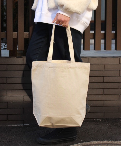 United Athle（ユナイテッドアスレ）の「【UNITED ATHLE】ユナイテッドアスレ ヘビーコットンキャンバストートバッグ Mサイズ 1460（トートバッグ・レディース・ブラック/ベージュ系1/ナチュラル/ネイビー/ベージュ系3/ベージュ系2/ライトグレー/ベージュ系4/レッド・M）」の20枚目の写真